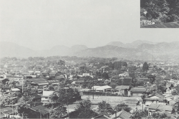 中町付近の町並み