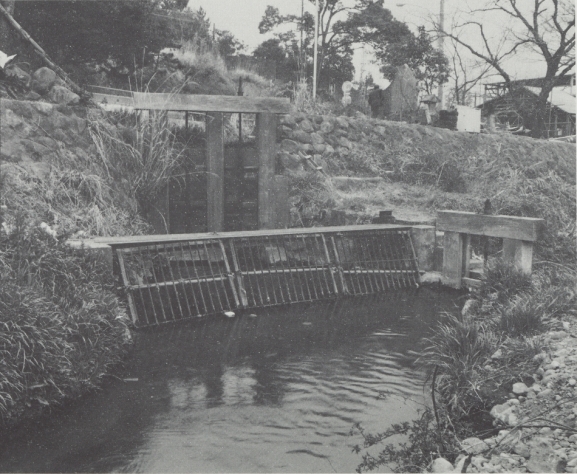 小田原用水取水口