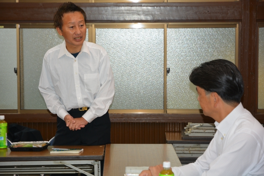 扇町商工振興会 岩瀬会長
