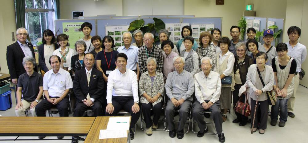 自然農法小田原家庭菜園研究会の皆さんと