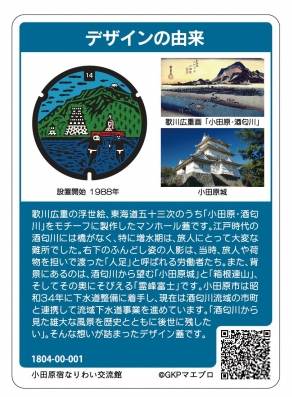 マンホールカード裏面