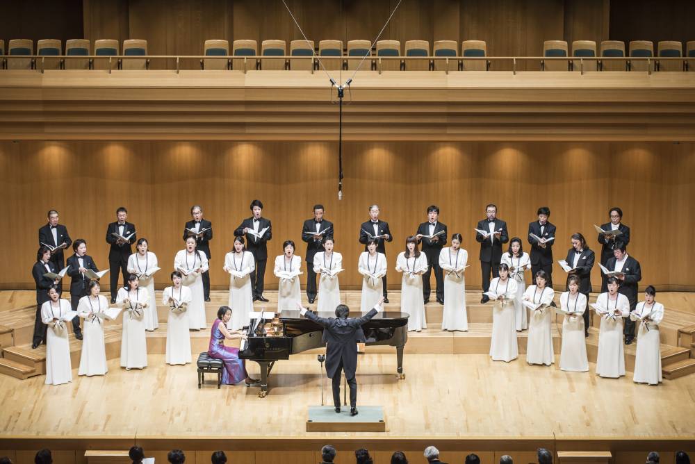 Le Tokyo a mélangé le choeur des voix