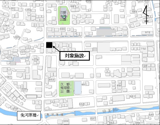 設置予定箇所 位置図