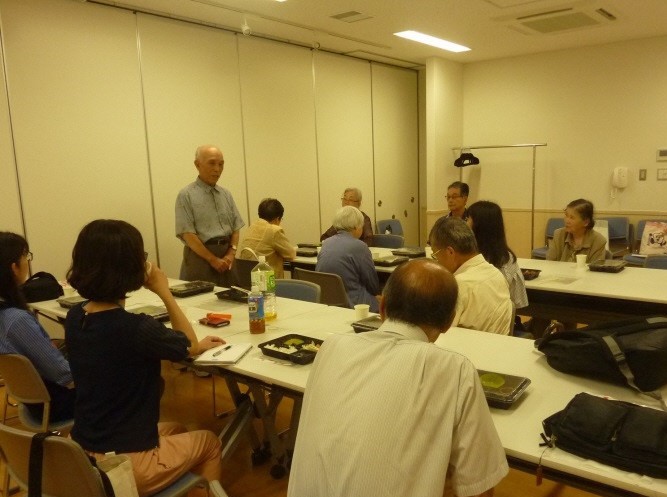 登録者向けセミナー 懇談会の様子