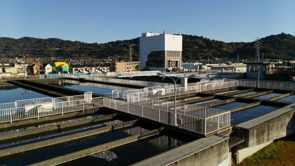 高田浄水場写真