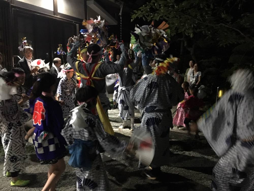 米神の鹿島踊り（2019年5月11日）