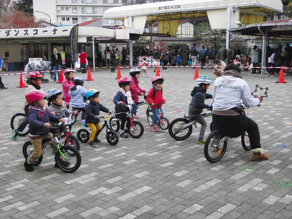 子供用自転車の乗り方教室(昨年度)