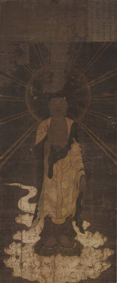 絹本著色 阿弥陀如来像