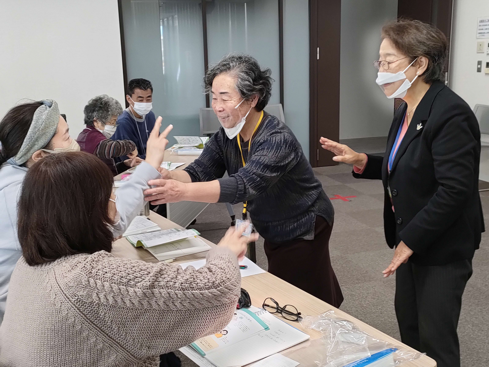 聴覚障がい者講話と手話体験