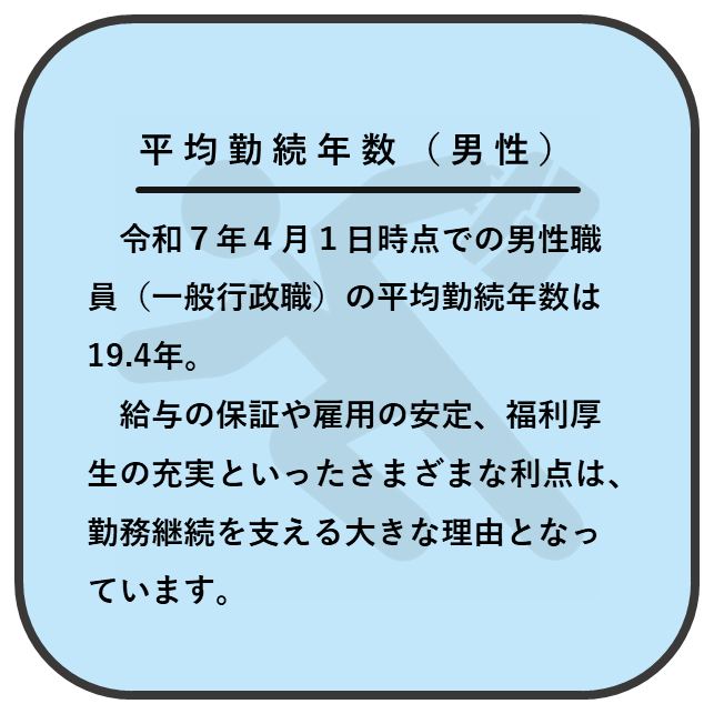 平均勤続年数について２
