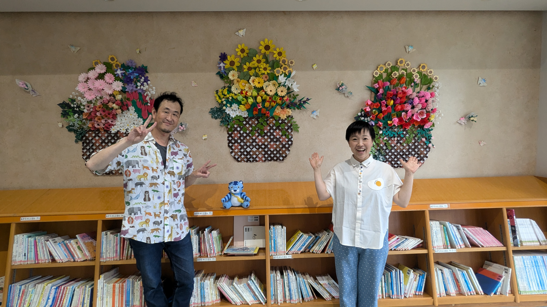 声優おふたりの写真