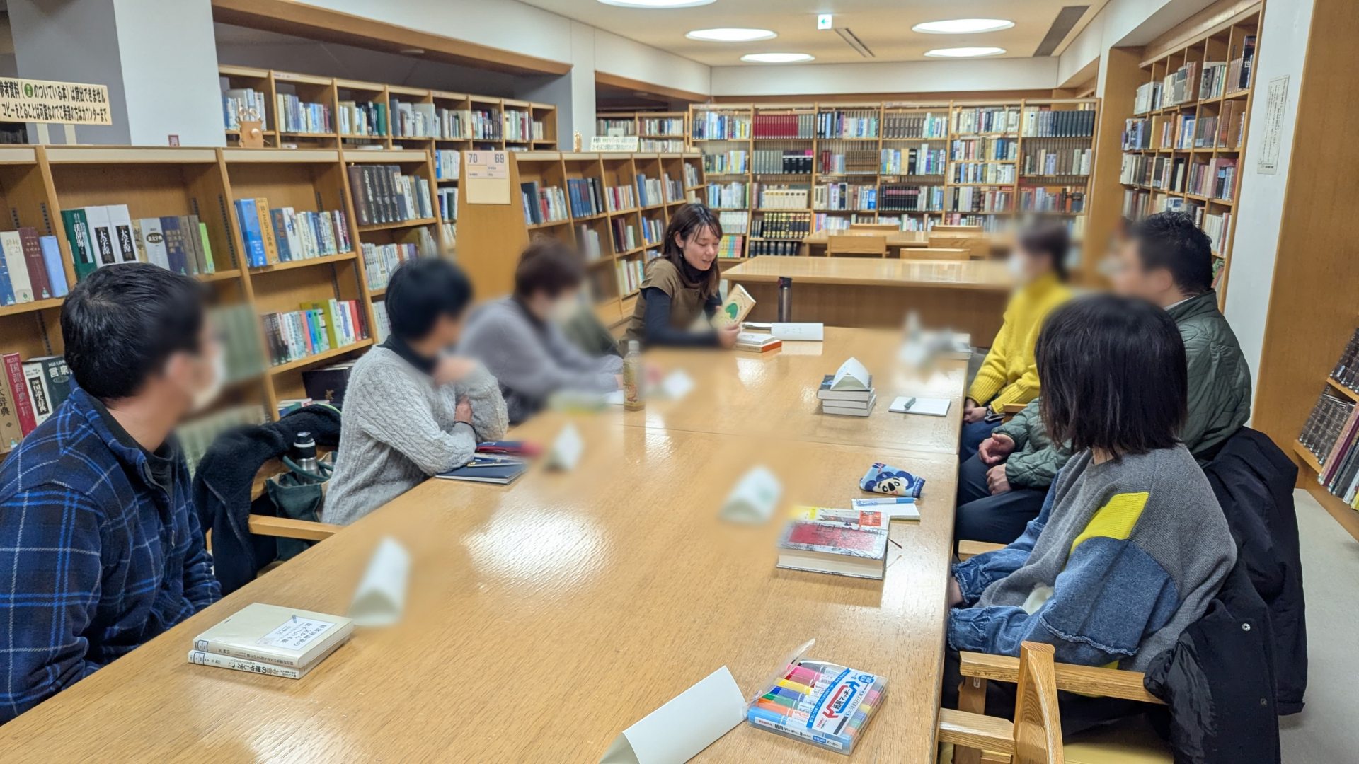 読書会の開催風景