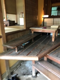 お茶室への入口