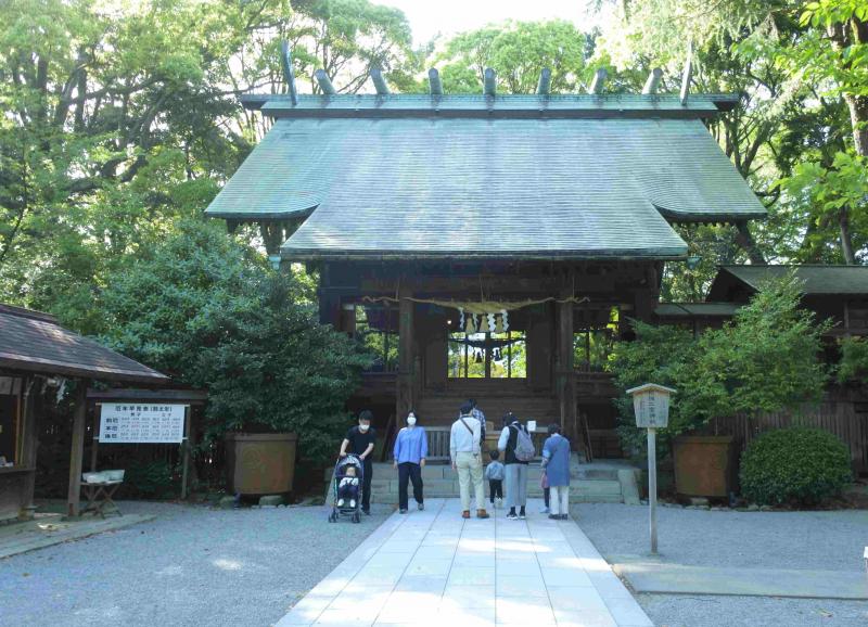 （写真１）報徳二宮神社御社殿
