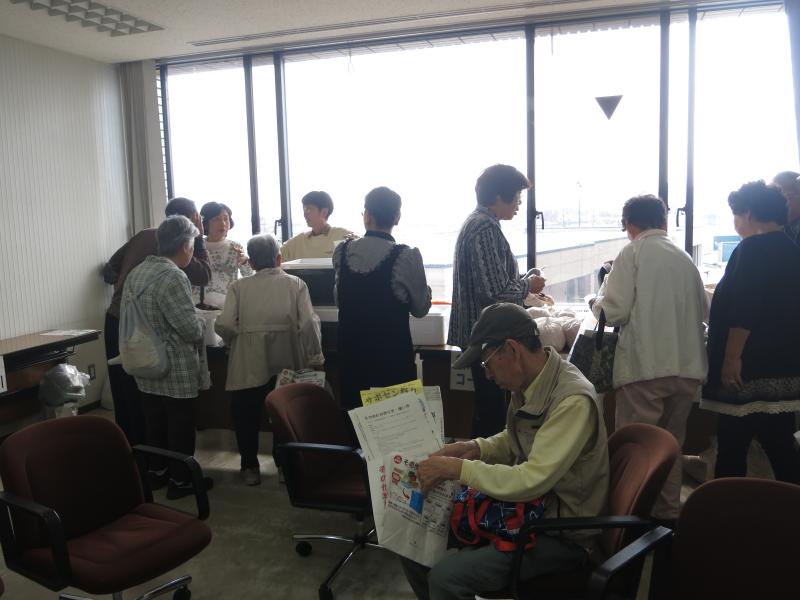 サロンのようす