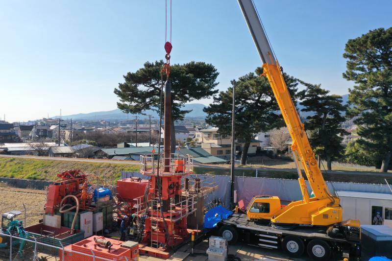中曽根補助水源地深井戸更新工事