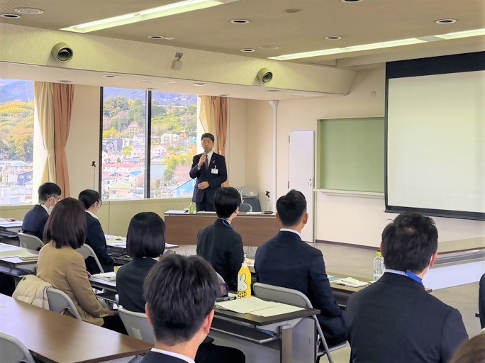 市役所・消防職員への講話