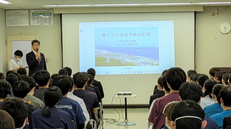 病院医療職員への講話