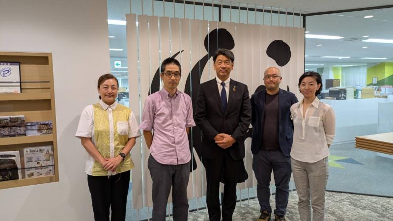 世界自然保護基金の皆さんと