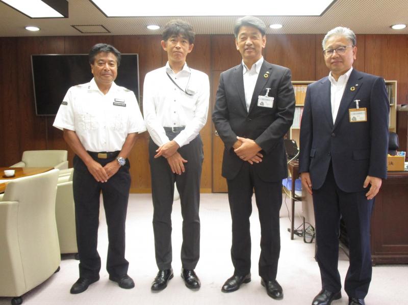 JR東海小田原駅の前田駅長さんと