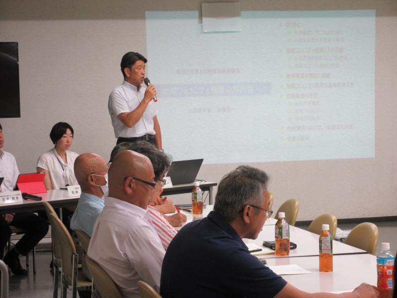 「市民と市長との地域活動懇談会」（桜井地区）
