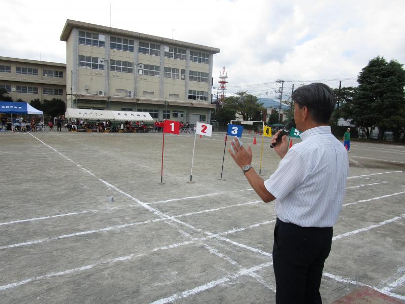 芦子地区　区民体育祭にて