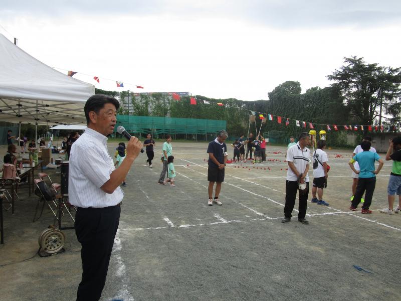 緑地区　健民祭にて