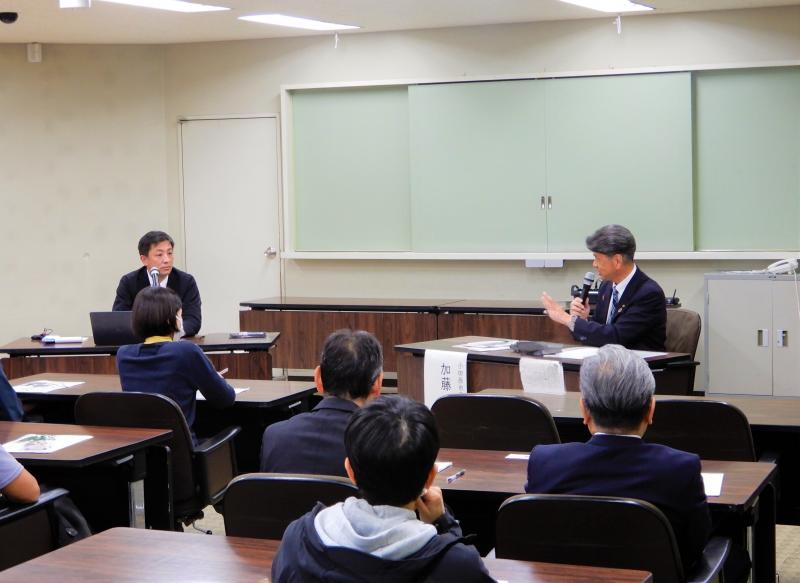 小田原ものづくり未来会議にて、永田氏と対談