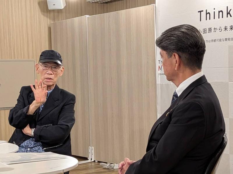 富野由悠季監督と、戦後80年について対談