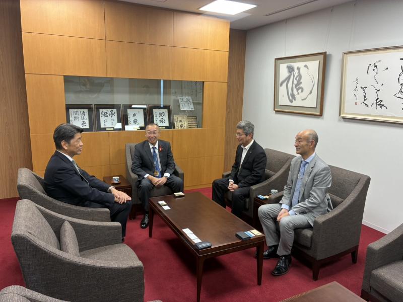 大田原市の職員さんたちとミーティング