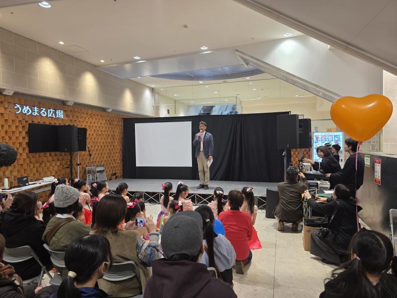 ピンクリボンフェスティバルでご挨拶