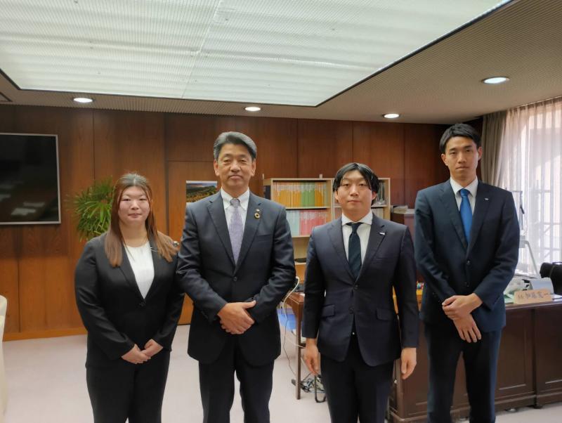 小田原青年会議所 新年執行部の皆さんと