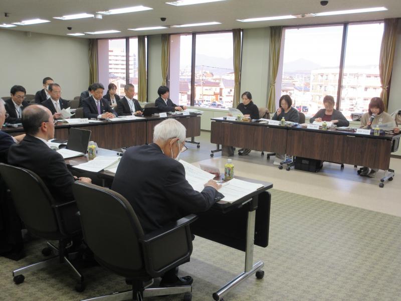 総合計画審議会 総括審議にて