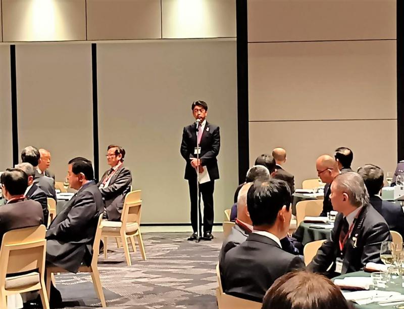 県際広域防災調整連絡会 意見交換会にてご挨拶