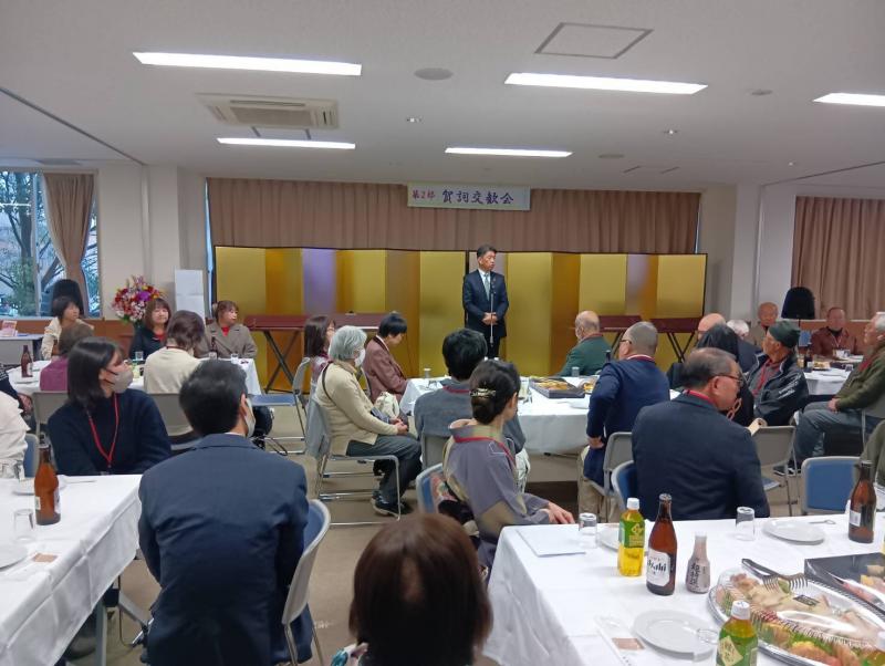 おだわら市民交流センター 新春交流会にて