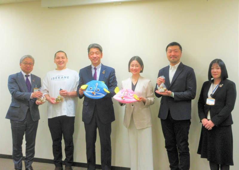 アンコウちくわのクラファン事業に取り組んだ皆さん