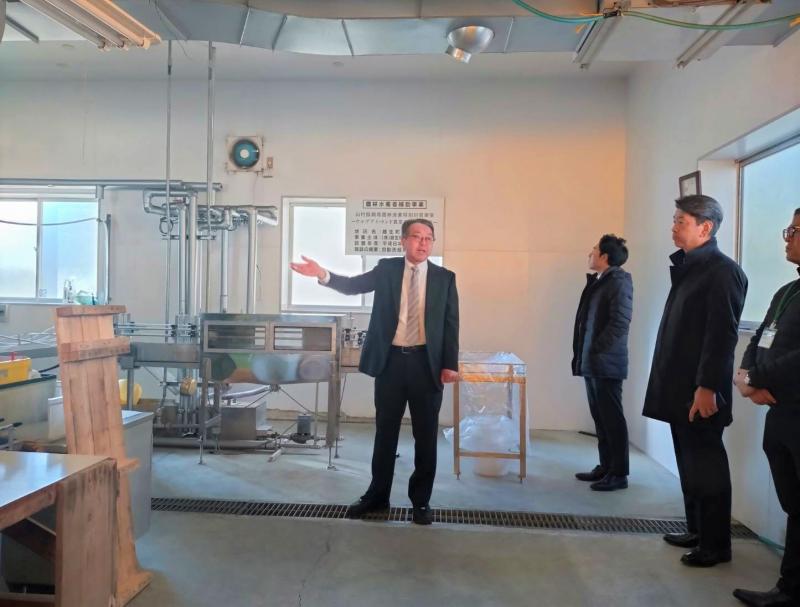 株式会社越生特産物加工研究所を見学