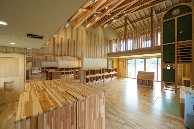 ３～５歳児の保育室