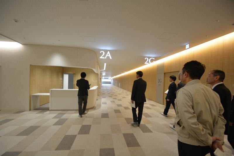 機能的な外来フロア