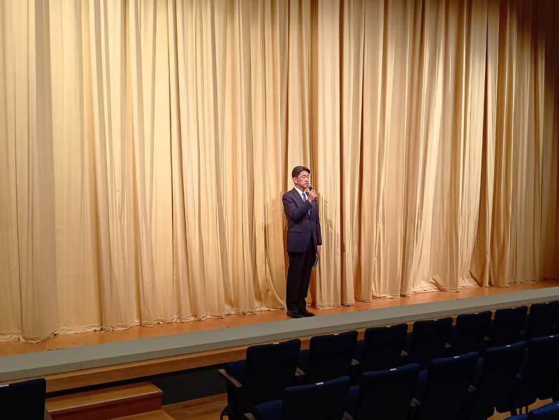 寿扇会「小田原小唄と日本舞踊」公演にて、ご挨拶