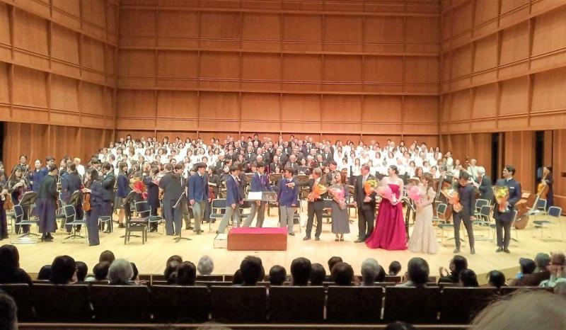 平和を願う第九が響き渡った、市民による第九演奏会