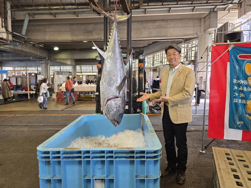 小田原・早川みなとマルシェにて