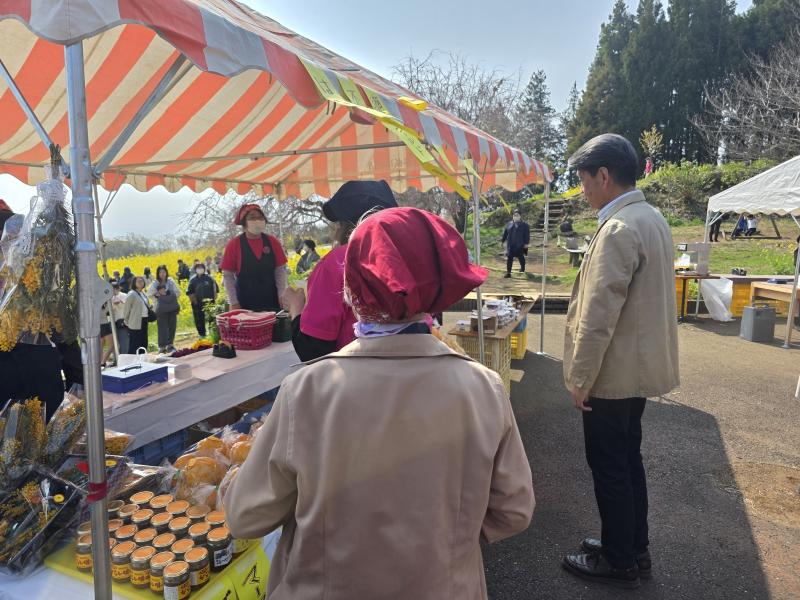 一夜城ヨロイヅカファームの「春祭り」にて