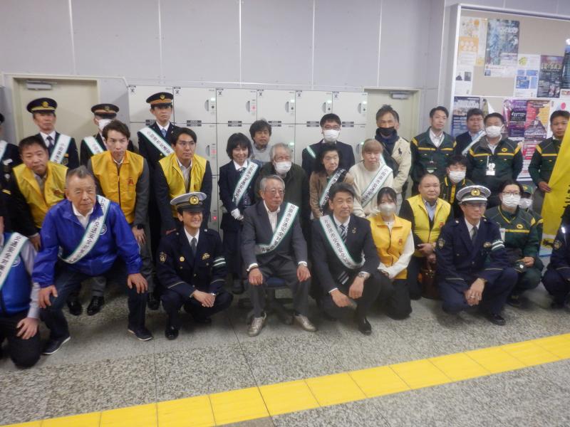 春の交通安全運動キャンペーンにて