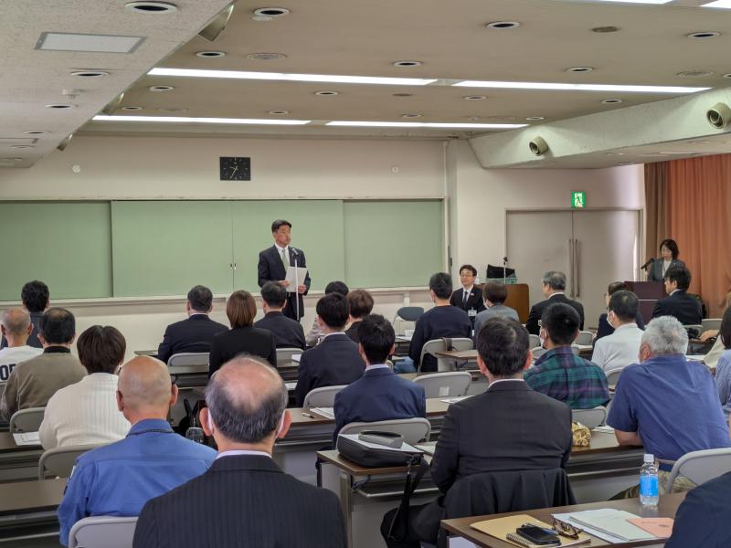 青少年育成推進員の選任式にてご挨拶