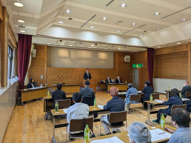 昴書道会の定時総会にてご挨拶