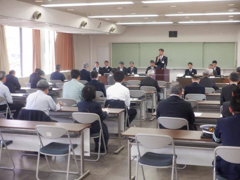 小田原市交通安全対策協議会の総会にてご挨拶