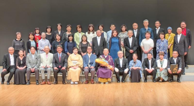 小田原医師会合唱団特別公演に参加、清水寺・森清範貫主様らと