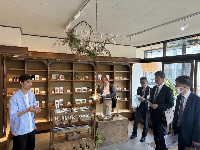街なかの空き店舗に出店された事業者を訪問