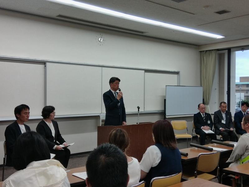 小田原市PTA連絡協議会の総会にて